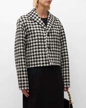 Lafayette 148 Wing Collar Cropped Jacket Size M - $579.15