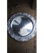 Lenox 60336701 matelasse lg round aluminum holloware tray app 21&quot; - $177.44 CAD