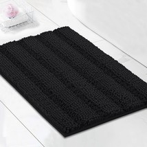 Bathroom Rugs Bath Rugs for Bathroom Non Slip Bath Mats Extra Thick Chenille Str - £31.17 GBP