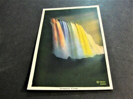 American Falls from below by Illumination-Niagara Falls, N.Y. -1900s Postcard. - £8.34 GBP