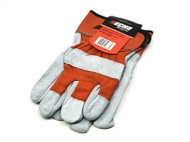 103942074 Echo Leather Palm Heavy Duty Work Gloves - $11.97