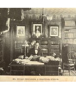 Hon Wm Bryan Prepares Speech 1900 Print New Declaration History Struggle... - $41.12 CAD