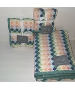 NWT Loft by Loftex 8 Piece 100% Cotton Bath Towel Set Multi-color Ombre ... - €90,80 EUR