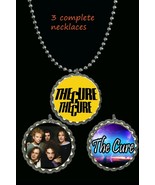 The Cure band necklace necklace photo picture lot  3 piece 3 complete ne... - £7.81 GBP