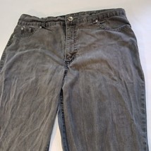 Nine West Bootcut Jeans High Rise Women's Black Jeans Size 14/31 Measured 33x30 image 11