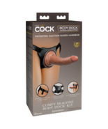 King Cock Elite Comfy Silicone Body Dock Kit - $108.75