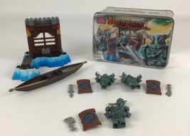 Mega Bloks Dragons 9865 Krystal Wars Set - Norvagen War Chest Tin Comple... - £23.23 GBP