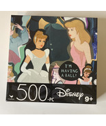 Disney Cinderella Princesses 500-Piece Jigsaw Puzzle 14x11 - £5.86 GBP