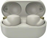 Sony WF-1000XM4 Noise Canceling Wireless Earbud Headphones WF1000XM4 Sil... - $111.50