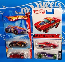 Hot Wheels Store Exclusives Lot Blvd Bruiser Hi-Roller Flash Drive Phantom Racer - £8.07 GBP