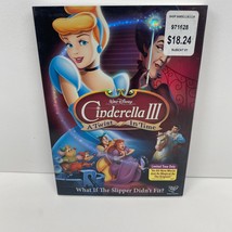 Disney Cinderella III A Twist In Time DVD Movie - £3.11 GBP
