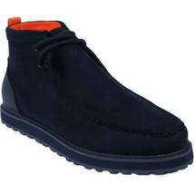 Men's TAYNO Wallabee Style Chukka Boots Soft Micro Suede MOJAVE S Navy image 6