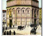 The Baptistery De St.John Basilique Firence Florence Italie Unp Udb Carte - $4.04
