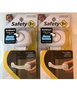 Safety 1st OutSmart™ Multi-Use Lock White Plastic 2 Packs! - $20.30 CAD