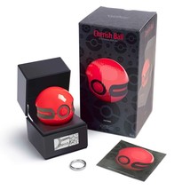 Pokemon Die-Cast Cherish Ball Replica The Wand Company  Figure Red Pokeball - £117.94 GBP