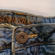 St. John's Bay High-Rise Bootcut-Leg Women's Size 16 Cotton Denim Blue Jeans image 3