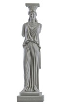 Caryatid Erechtheion Acropolis Athens Greek Statue Sculpture Cast Marble - £91.18 GBP