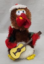 Vintage Dan Dee Plush Thanksgiving Christmas Turkey Sings Dances &quot;Feliz Navidad&quot; - £27.63 GBP