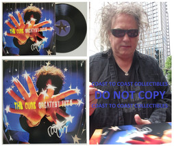 Robert Smith signed The Cure Greatest Hits album, Vinyl Record COA  exact proof - £582.52 GBP
