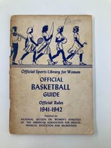 1941-1942 Official Basketball and Officials Rating Guide for Women and G... - £7.55 GBP