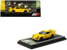Mazda RX-7 (FD3S) RHD (Right Hand Drive) Yellow &quot;RedSuns&quot; with Keisuke T... - £36.66 GBP