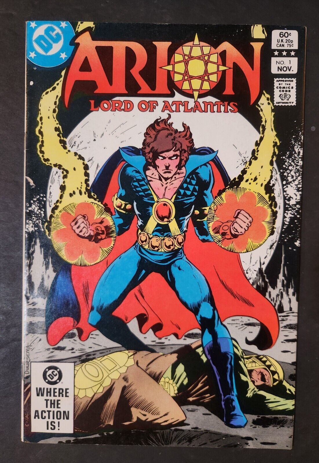 ARION LORD OF ATLANTIS #1  DC COMICS 1982 BRONZE AGE FIRST ISSUE! VF+ - $3.50