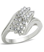 Sterling Silver Clear CZ Ring - AAA Grade Center Stone Men&#39;s Jewelry Gift - $614.66 MXN