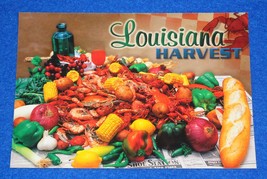 Brand New Louisiana Harvest Traditional Cajun Pastime Crawfish Boil Postcard - £2.79 GBP