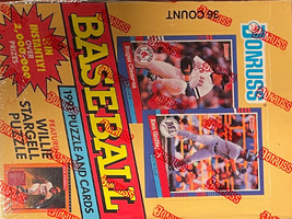 1991 Donruss MLB Baseball Series 1 Factory Sealed Wax Box NEW  36PK/15CC... - $39.95