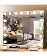 Hollywood Vanity Mirror With Lights, Lighted Vanity Mirror With 15, By C... - £71.25 GBP