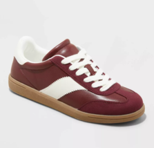 Baskets À Lacets Basse Femme Bordeaux En Mousse À Mémoire - $245.50 MXN
