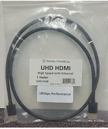Tributaries UHD HDMI High Speed w Ethernet 1m/3.3&#39;  Cable 18 Gbps UHD-01... - $16.87 CAD
