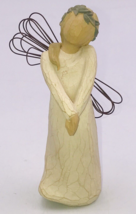 Vintage 2003 Willow Tree Celebrate Angel Figurine Susan Lordi 5.25&quot; Tall - £7.58 GBP