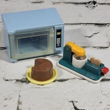 Dollhouse Replacement Pieces Microwave Blender Cake Fisher Price Playsko... - $14.84