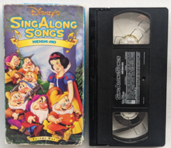 Disneys Sing Along Songs Snow White: Heigh-Ho (VHS, 1994) - $10.99