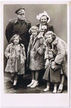 Postcard RPPC Dutch Royal Family Reunited After Death HRH Prince Bernhard 1950 - £15.70 GBP