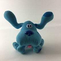 Blues Clues Poseable Ears 8&quot; Plush Stuffed Animal Toy Pup Tyco Dog Vintage 1997 - £25.62 GBP