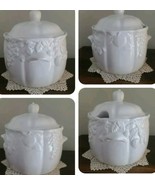Vintage ~ Handcrafted ~ 3 Qt ~ Ceramic Soup Tureen ~ Covered Dish ~ Frui... - €68,48 EUR