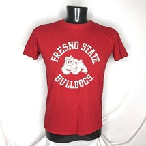Men&#39;s Shirt Fresno State Bulldog T-Shirt for Men Red Medium - $19.75 CAD