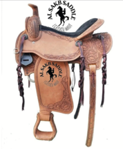 Handmade Beauty Western Barrel Roping Horse Saddle ,Free tack set and fr... - $5,936.28 MXN+