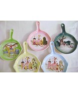 Vintage Ceramic Decorative  Wall Skillets - £15.98 GBP