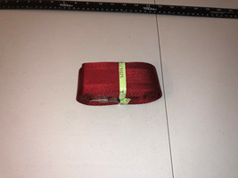 Military Grade Towing Securing Tie Down Strap Red 8 FT Buckle W/ CINCH CLIP - $11.47