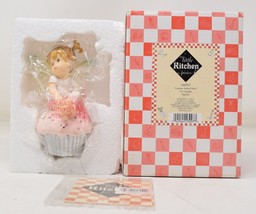 My Little Kitchen Fairies Cupcake Sweetie Fairie Figurine NIB On Cupcake 106957 - £78.21 GBP