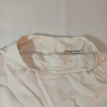 Vintage Valerie Peyson Women’s Zip & Slit Pull-On White Skirt Measured Waist 28" image 6