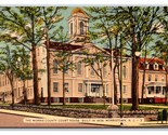 Morris County Courthouse Morristown New Jersey NJ UNP Unused Linen Postc... - $2.92
