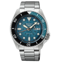 Seiko 5 Sports SKX Sports Style 42.5 MM SS Automatic Blue Dial Watch SRPJ45K1 - £155.49 GBP