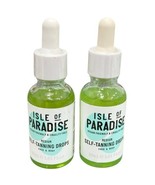 2X Isle of Paradise Face &amp; Body Self-Tanning Drops Medium 1.01 fl oz SEALED - $834.34 MXN
