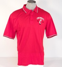 Izod Collegiate Cincinnati Bearcats Red Relaxed Short Sleeve Polo Shirt Men&#39;s M - £39.95 GBP