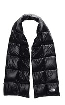The North Face City Voyager Down Black Puffer Scarf $80 Brand New - £30.01 GBP