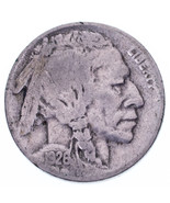 1926-S 5C Buffalo Nickel in VG Condition, Natural Color, Reverse Letters... - $80.76 CAD